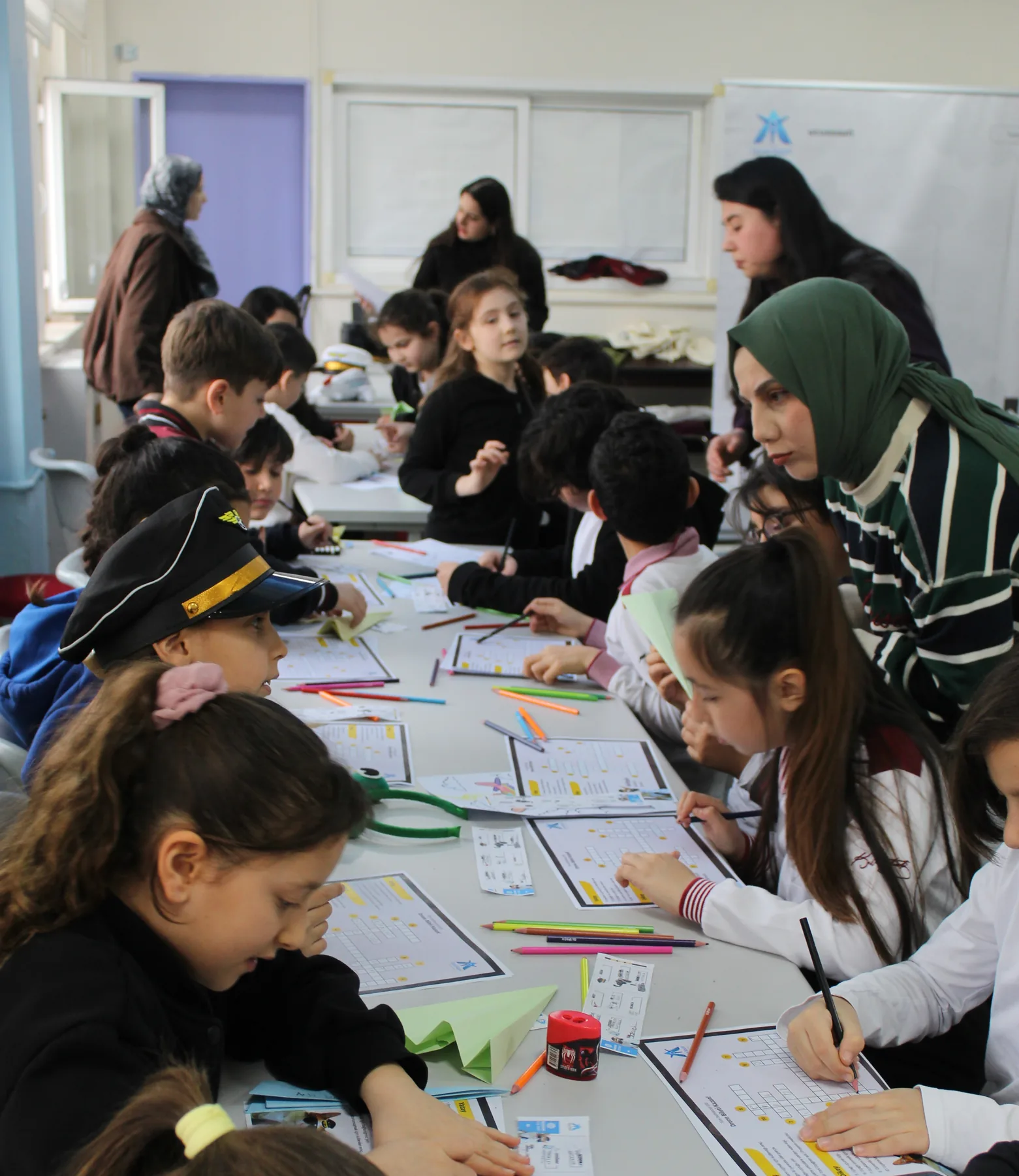 Uçuş Saati etkinliğinden bir kare
